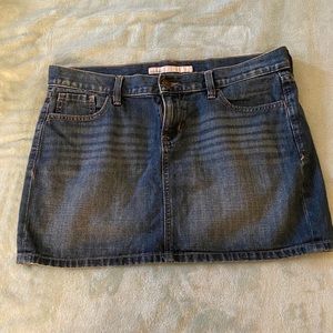 Old Navy denim mini skirt
